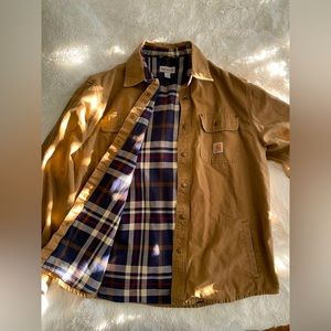 CARHARTT FLANNEL LINED JACKET